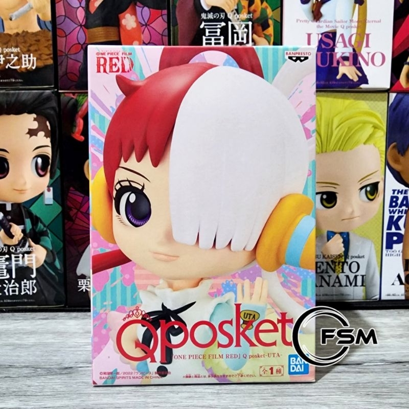 Figure Qposket Uta One Piece Film RED