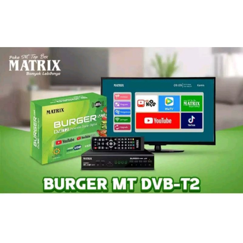 STB Matrix Hijau Burger