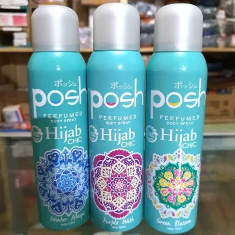 Posh Hijab Parfum Body Spray Sudah BPOM / Parfum Cewek Tahan Lama