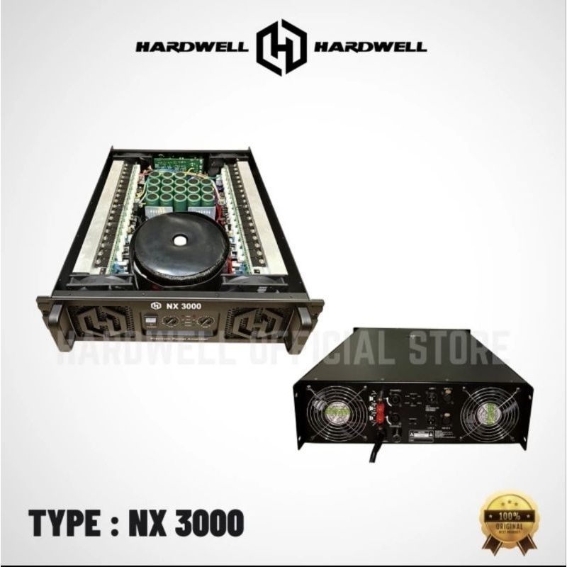 Power Amplifier Hardwell NX 3000 / NX3000 Original