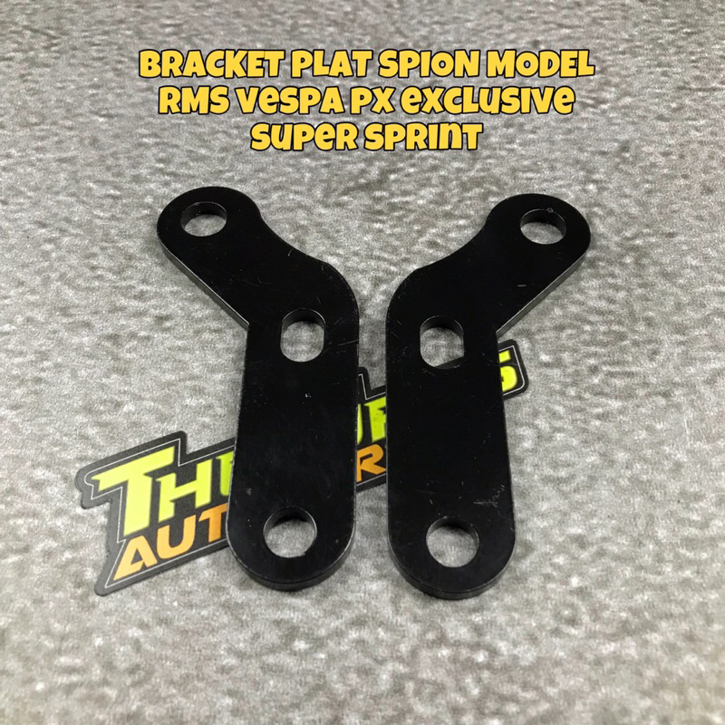 Dudukan Spion Vespa Model RMS Bracket Spion Rms Breket Spion RMS Dudukan Bracket Spion Vespa Px Supe