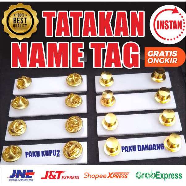 

TATAKAN NAME TAG KANCING NAME TAG MAGNET NAME TAG KANCING PAKU DADANGANG NAME TAG