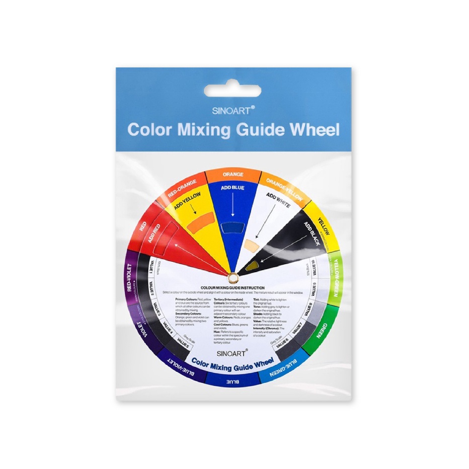 

AWAS ADA Sinoart Color Mixing Guide Wheel