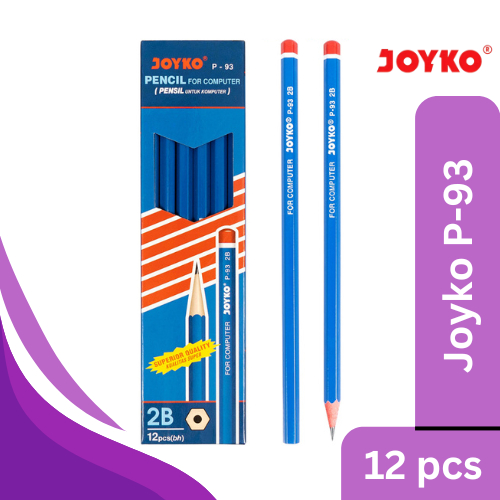 

Pensil 2B Joyko - 12pcs 1 box (P-93 Pencil 2B)