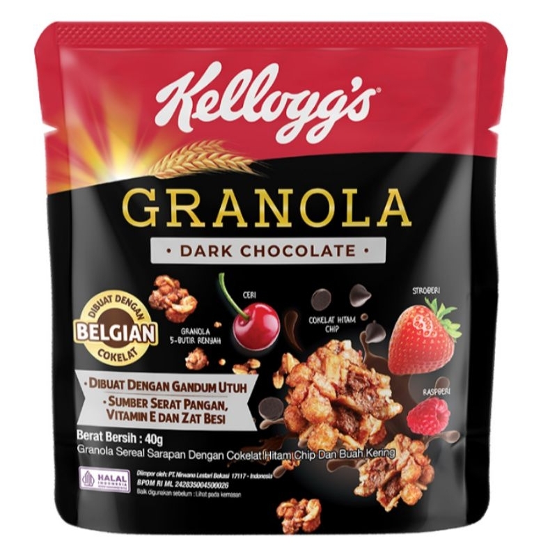 

Kellogg's Granola Dark Chocolate 40 gram