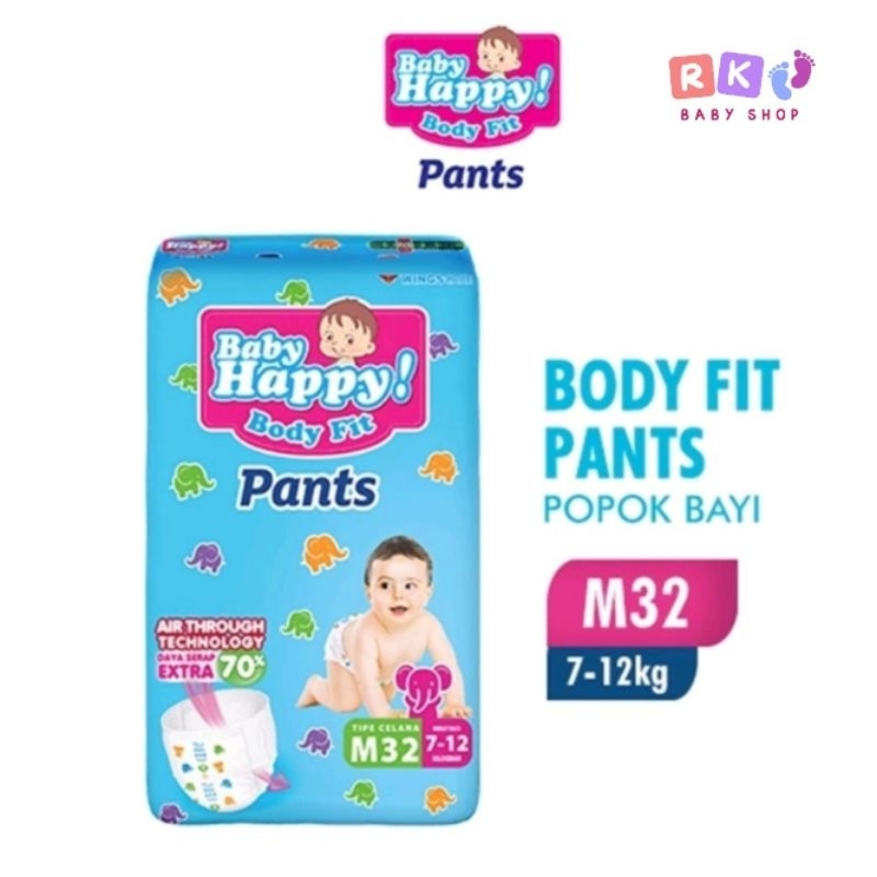 Popok Bayi Baby Happy M30