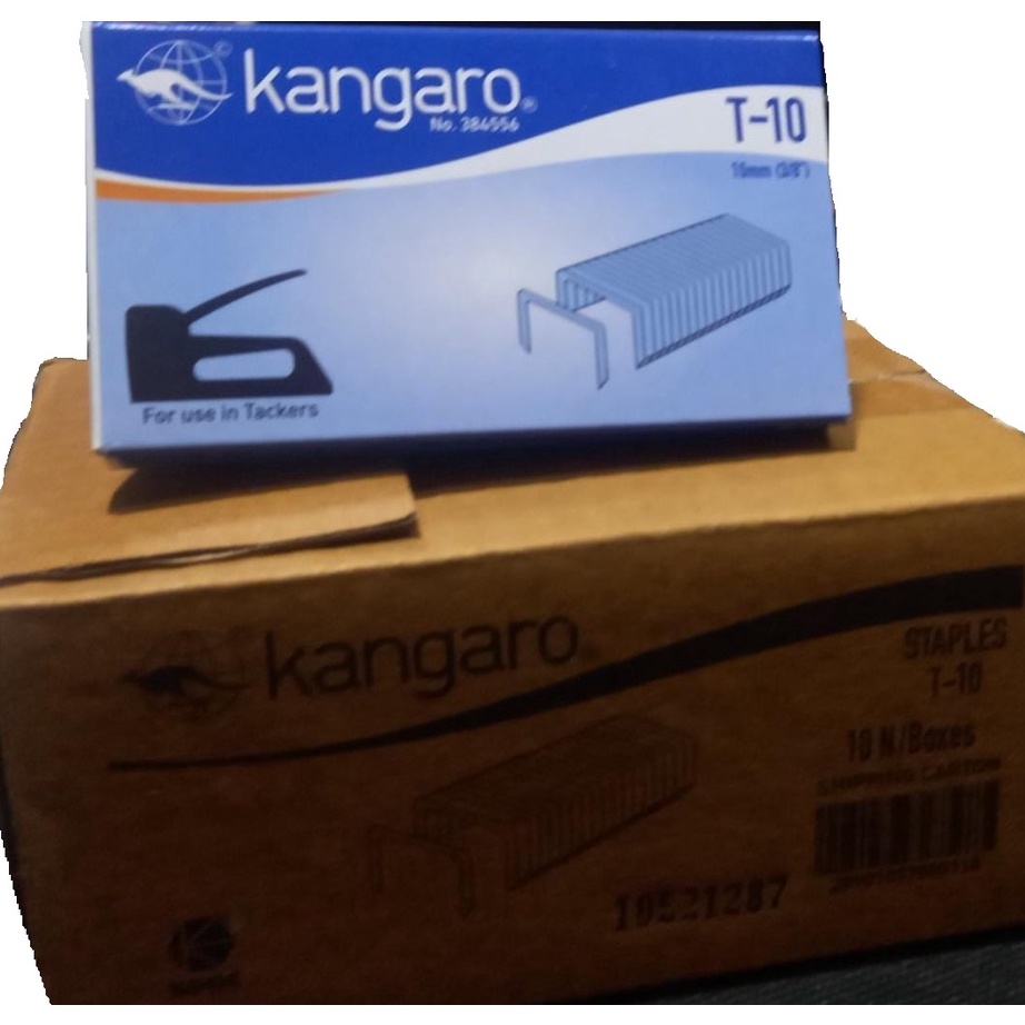 

KESEMPATAN TERBATAS Isi Stapler Kangaro T1 Isi 1mm Steples tacker Kangaro T1