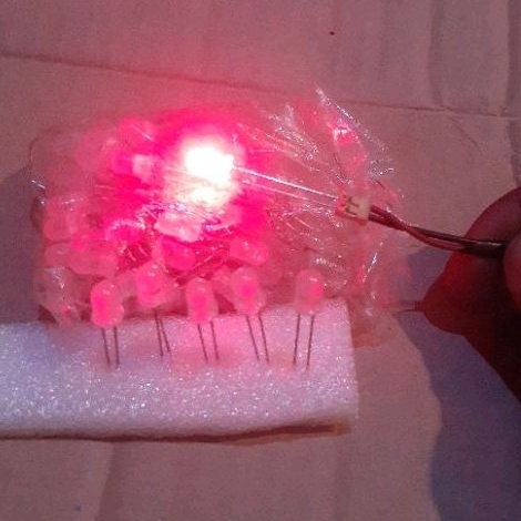 lampu led 5 mm mode kedip