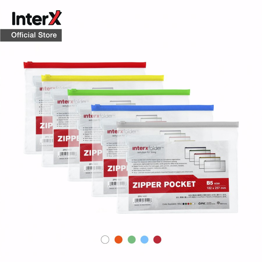 

Zipper Pocket B5 Inter X / InterX ++