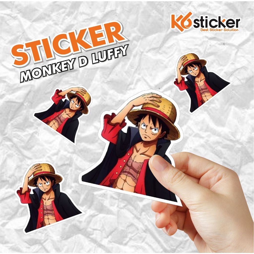 

Stiker Sticker Monkey D Luffy Case Phone Logo Brand Band Aesthetic Journal Clothing Basic Casing Striping Tempel Label Merk Dinding Graftac Vinyl High Quality decal