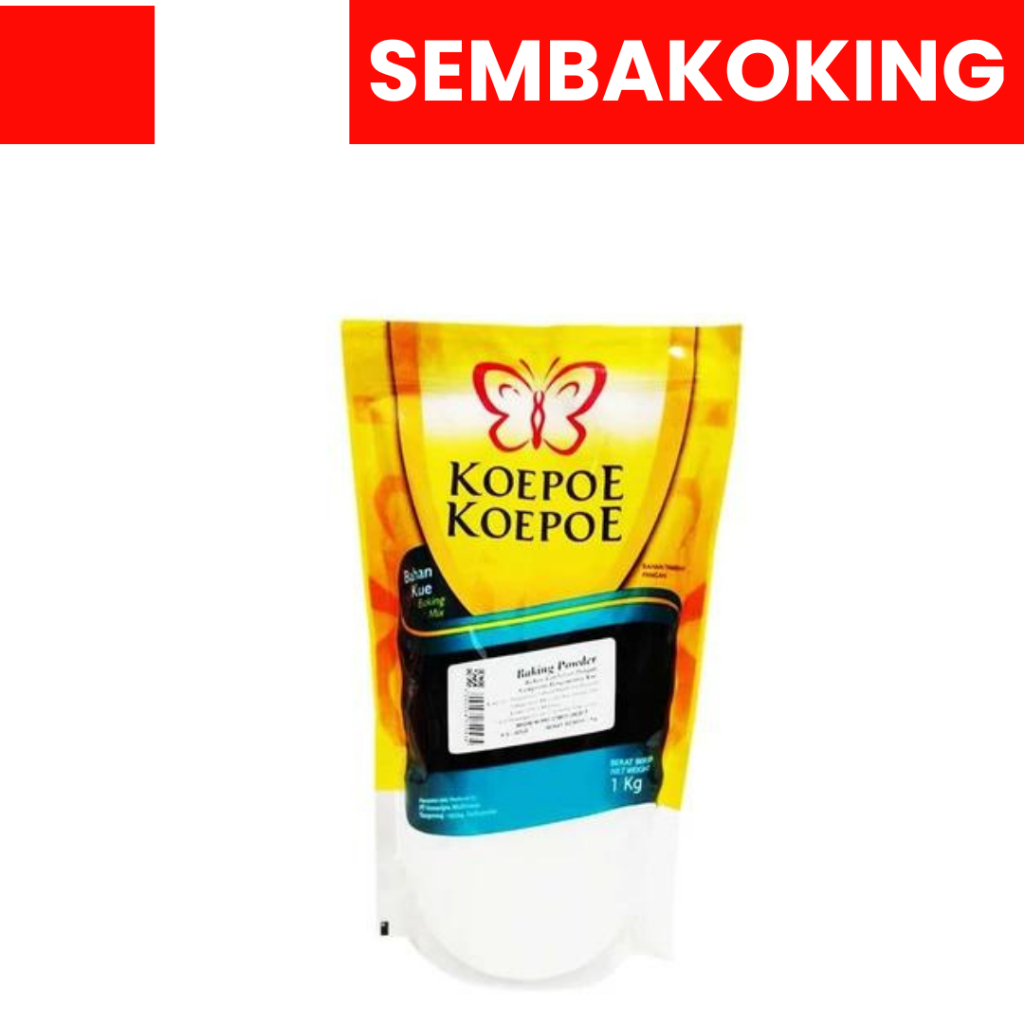 

BAKING POWDER KOEPO 1KG POUCH