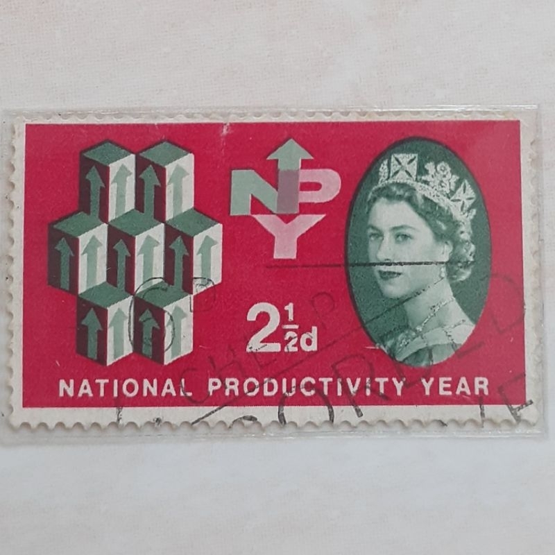 

Perangko Inggris Britania Raya National Productivity Year (Units of Productivity (phosphor)) Tahun 1962