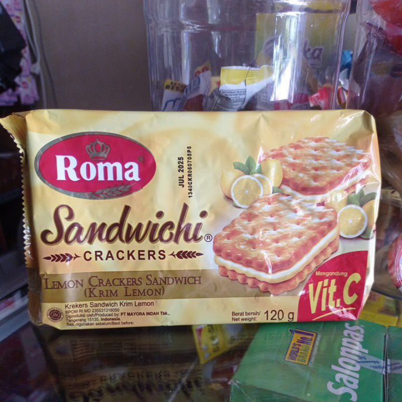 

Sandwichi crackers Lemon 120gr