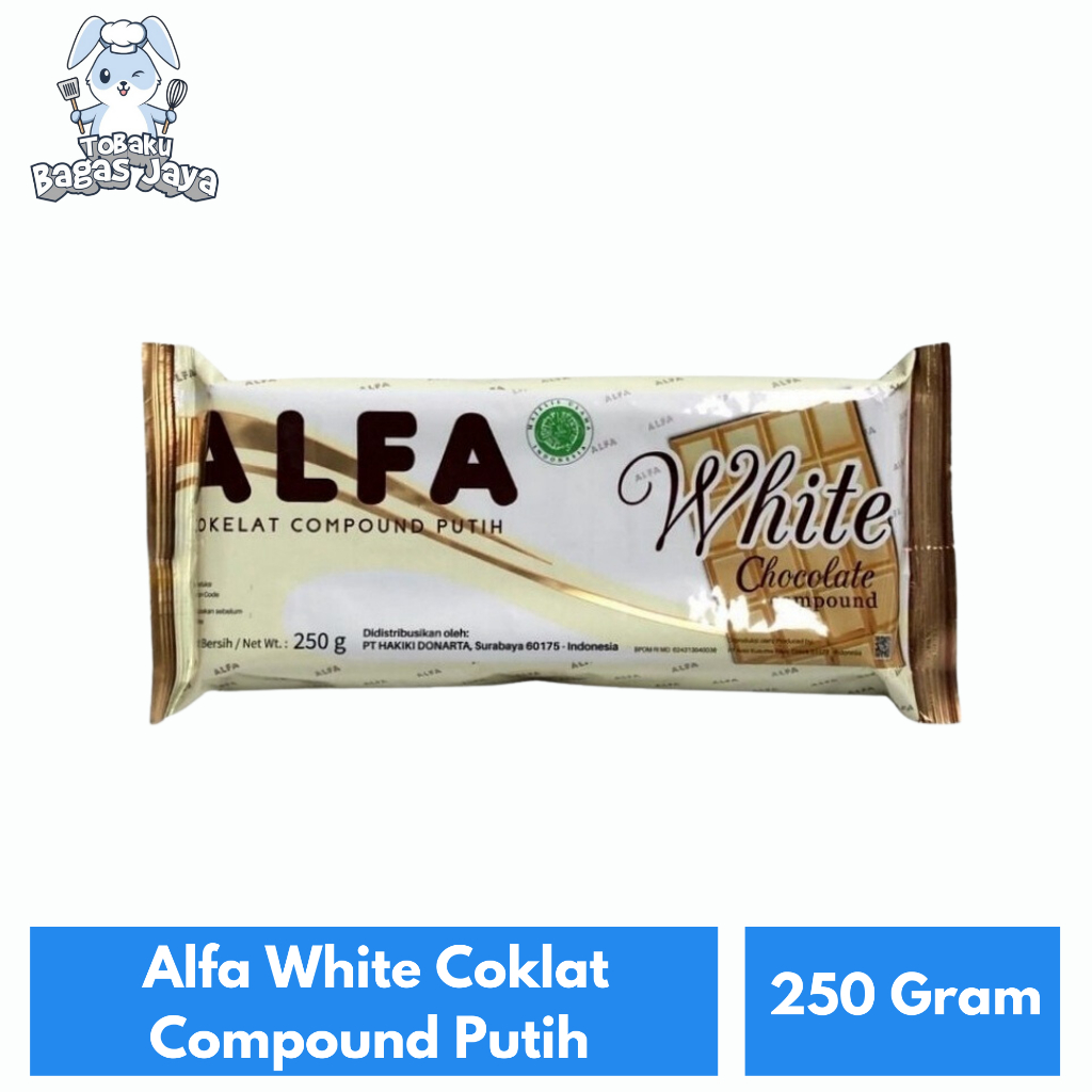 

Alfa White Coklat Compound Putih 250 Gr