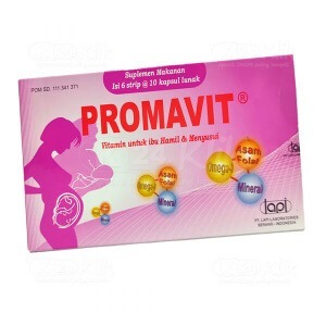 PROMAVIT 10 KAPSUL VITAMIN IBU HAMIL