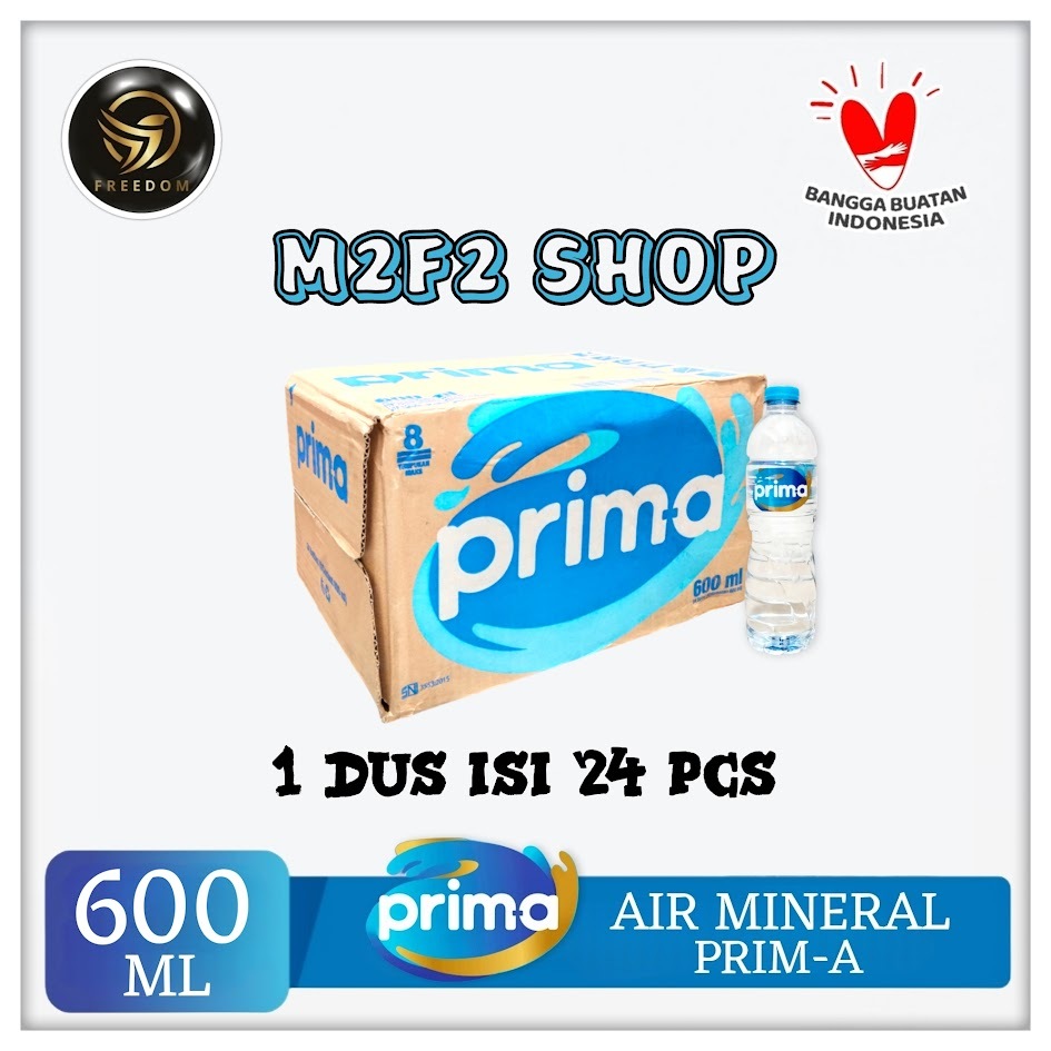 

Air Mineral Prima Botol Tanggung Plastik Pet - 600 ml (Kemasan Karton)
