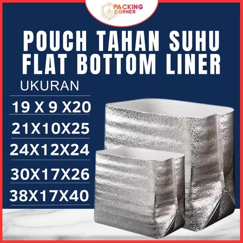 Standing Pouch Suhu Thermal Kantong Alas Packing Frozen Food Non Seal