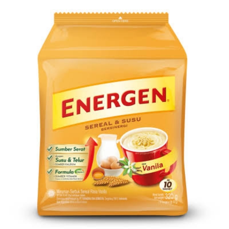 

Energen Vanilla 10x32gr