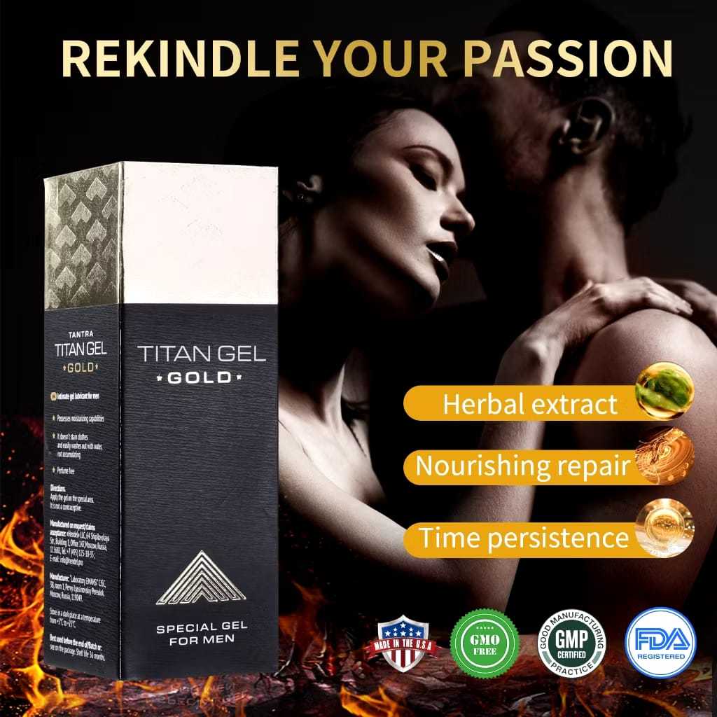 TITAN GEL ORIGINAL GOLD BPOM ASLI MEMPERBESAR MR.P ASLI