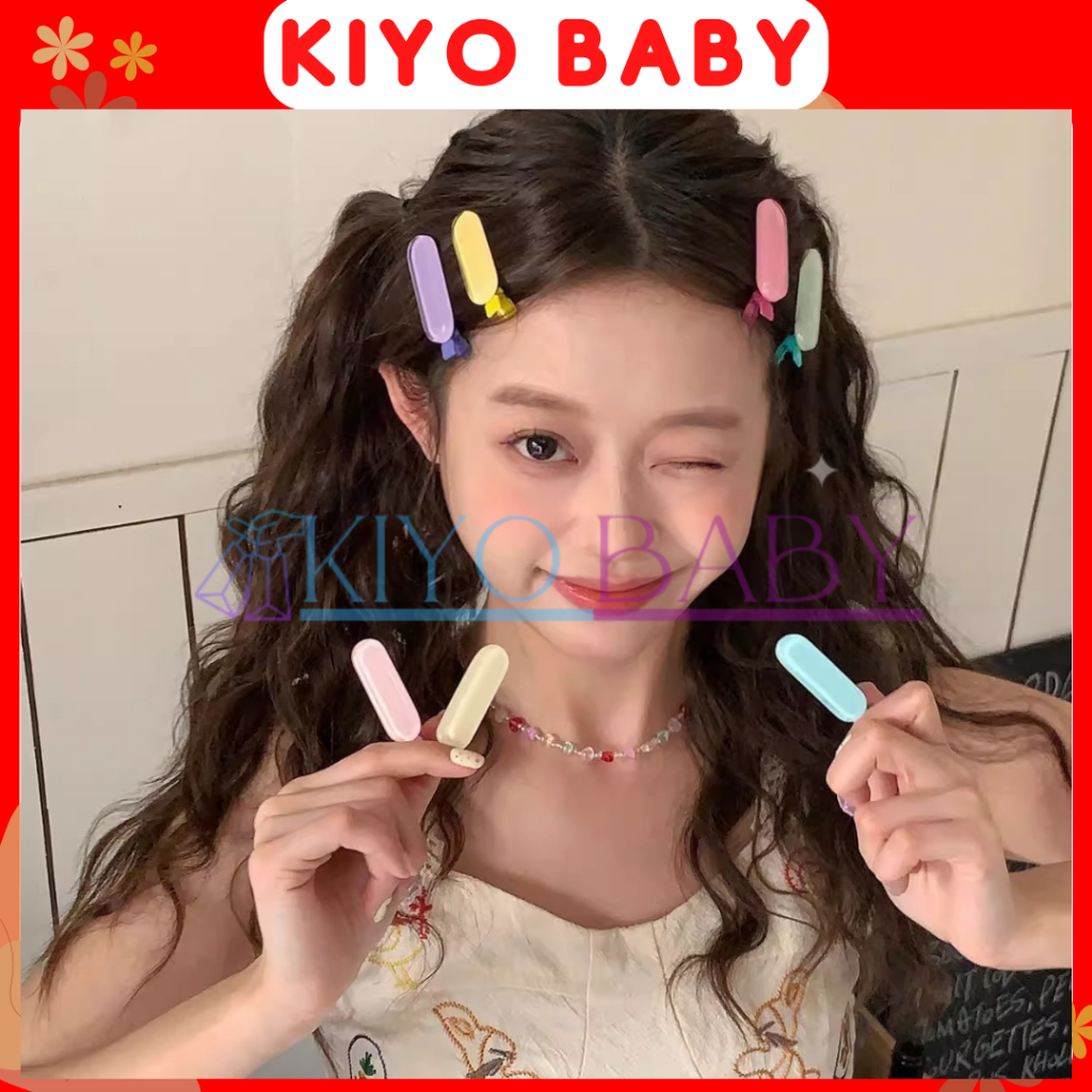 J-148 // JEPITAN RAMBUT PASTEL WARNA WARNI 1 PCS KOREA/JEPITAN PONO KOREA LUCU/JEPITAN RAMBUT WANITA