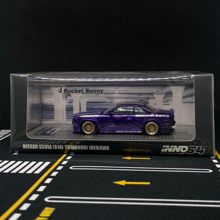 INNO64 Nissan Silvia S14 Tomonori Idekawa Rocket Bunny edition