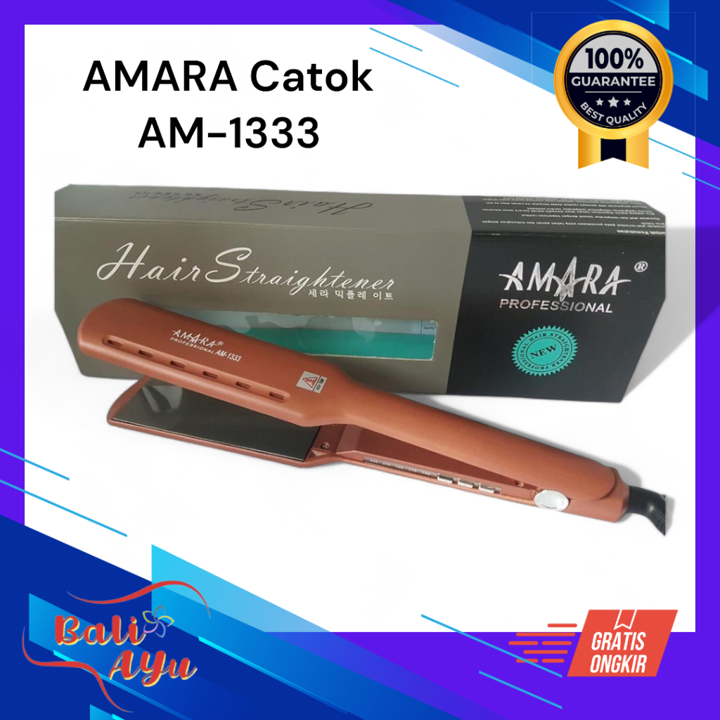 AMARA CATOK AM-1333 /Alat pelurus rambut AMARA AM-1333 Original Murah