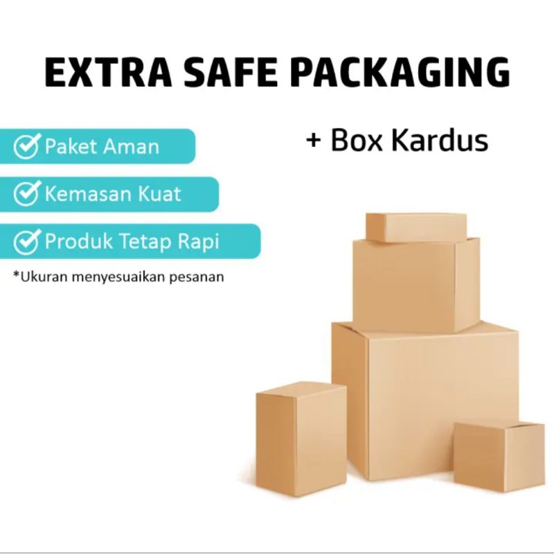 

Extra Tambahan Packing Bubble Wrap + Dus