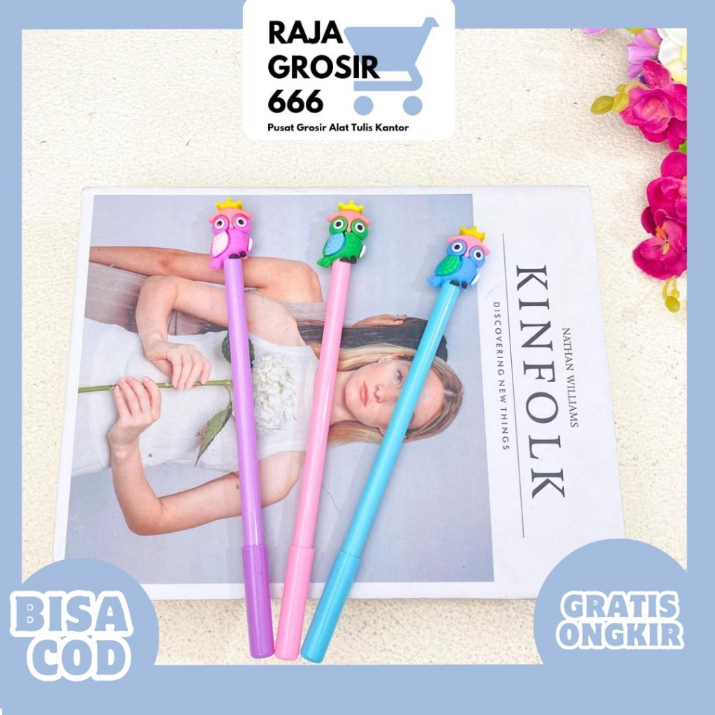 

PULPEN GEL MAHKOTA BURUNG HANTU PG-1482 PENA LUCU IMUT KADO UNIK KOREA AESTHETIC COD