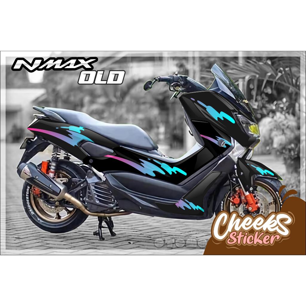 CS68  STIKER DECAL NMAX OLD - STIKER DECAL NMAX OLD MOTIF SIMPLE GRAPIC