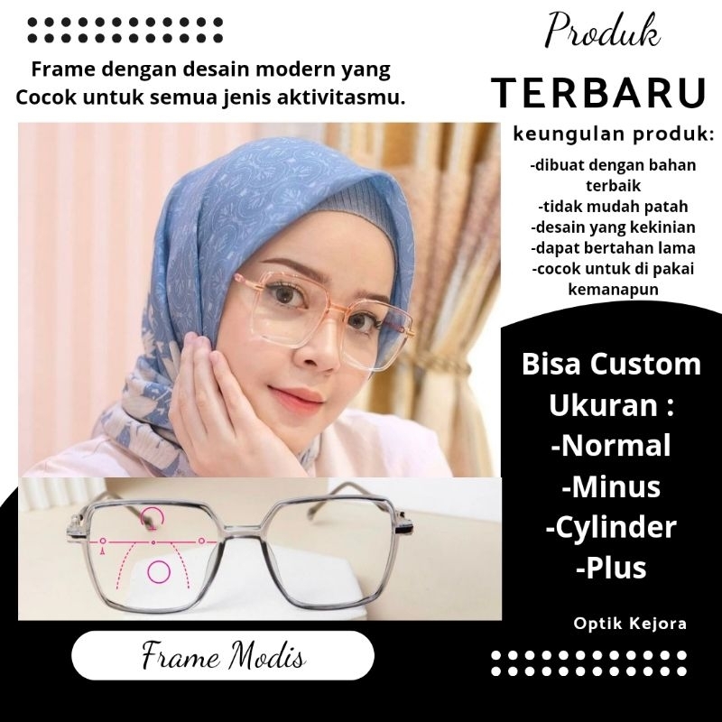 Kacamata Photocromic | Kacamata Kotak Besar | Kacamata Progresif | Kacamata Minus