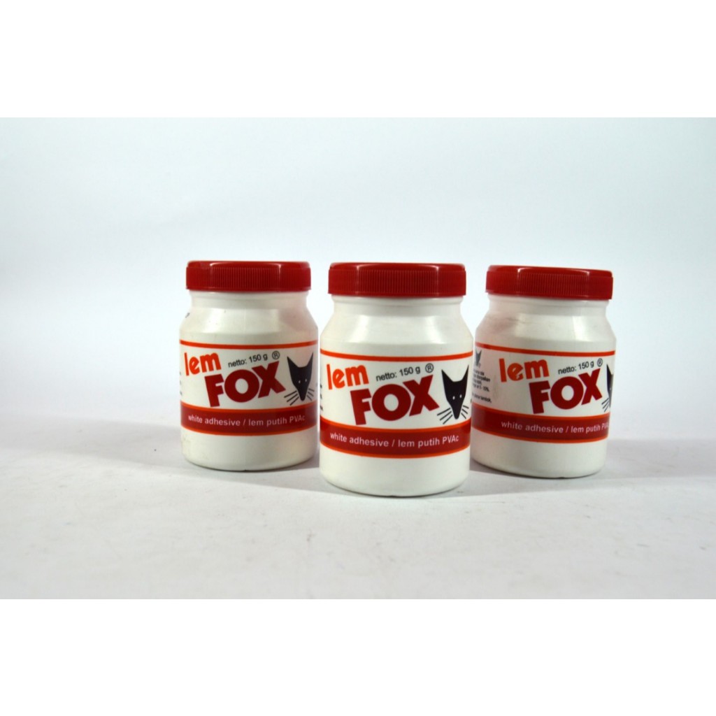 

LEM PUTIH FOX FP 150GR