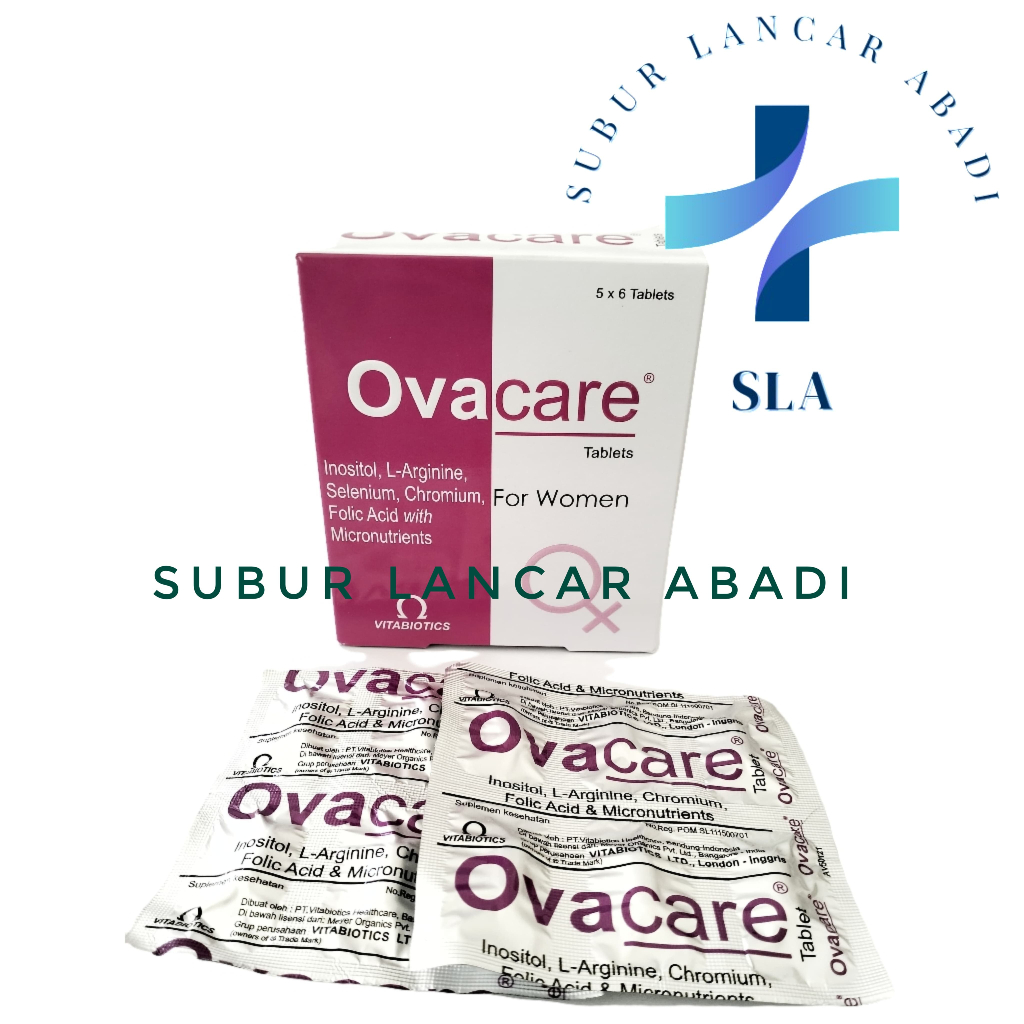 Ovacare Strip 6 Tablet - Memenuhi Kebutuh Vitamin dan MIneral