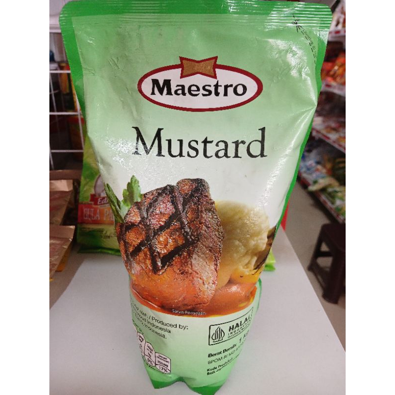 

saus mustard Maestro 1kg