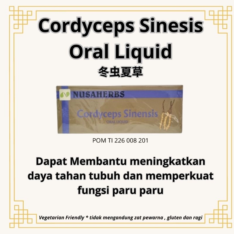 Cordyceps Sinensis Oral Liquid | Ekstrak Cordyceps