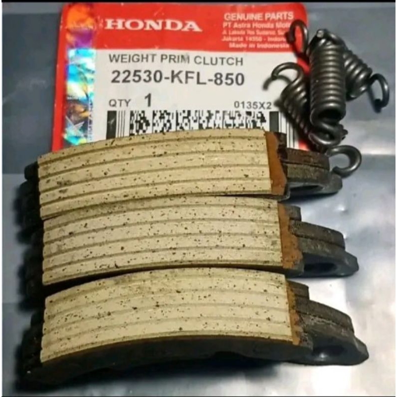 22530-KFL-850 Kampas Ganda Motor Honda Supra Fit New KFL