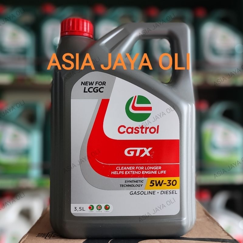 Oli Mesin Mobil Castrol GTX 5W-30 3,5 Liter