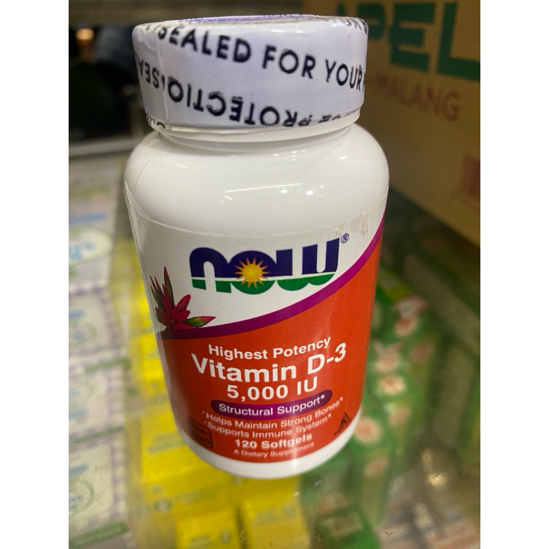 Now food Vitamin D3 5000
