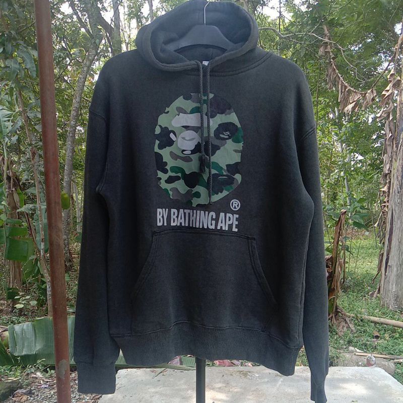 HOODIE VINTAGE BAPE ORIGINAL 100% MULUS LEGIT
