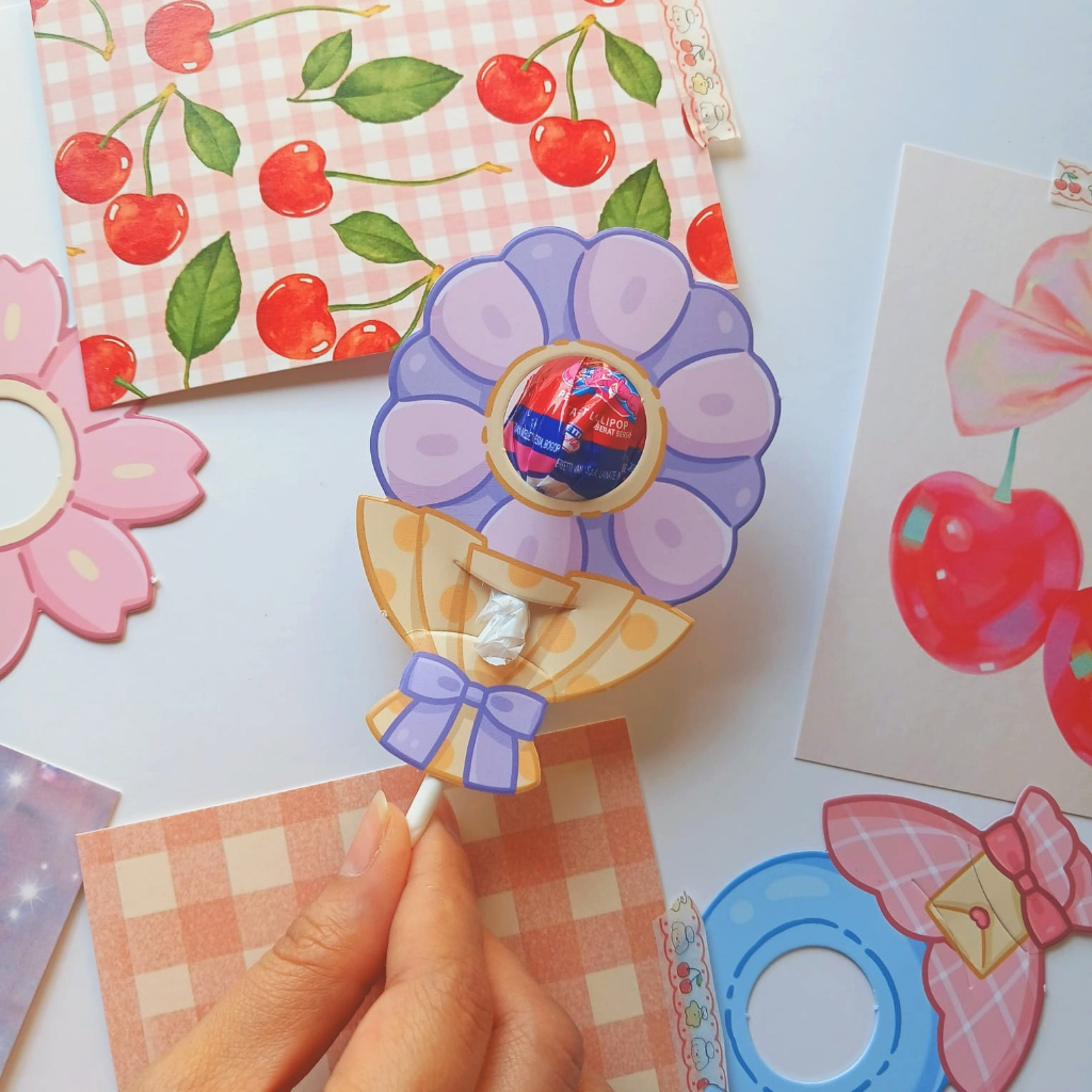 

GREETING CARD LOLLIPOP | KERTAS UCAPAN LOLLIPON | KERTAS BUNGA LOLLIPOP | HADIAH BUKET PERMEN