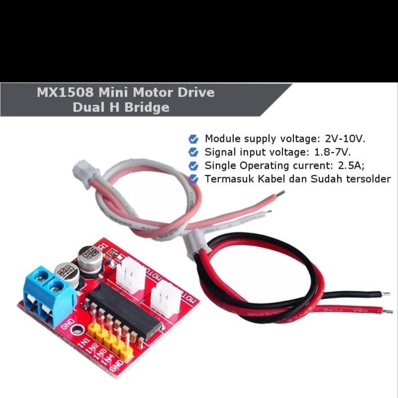 Modul Driver Motor DC MX1508 Mini Motor Driver Module