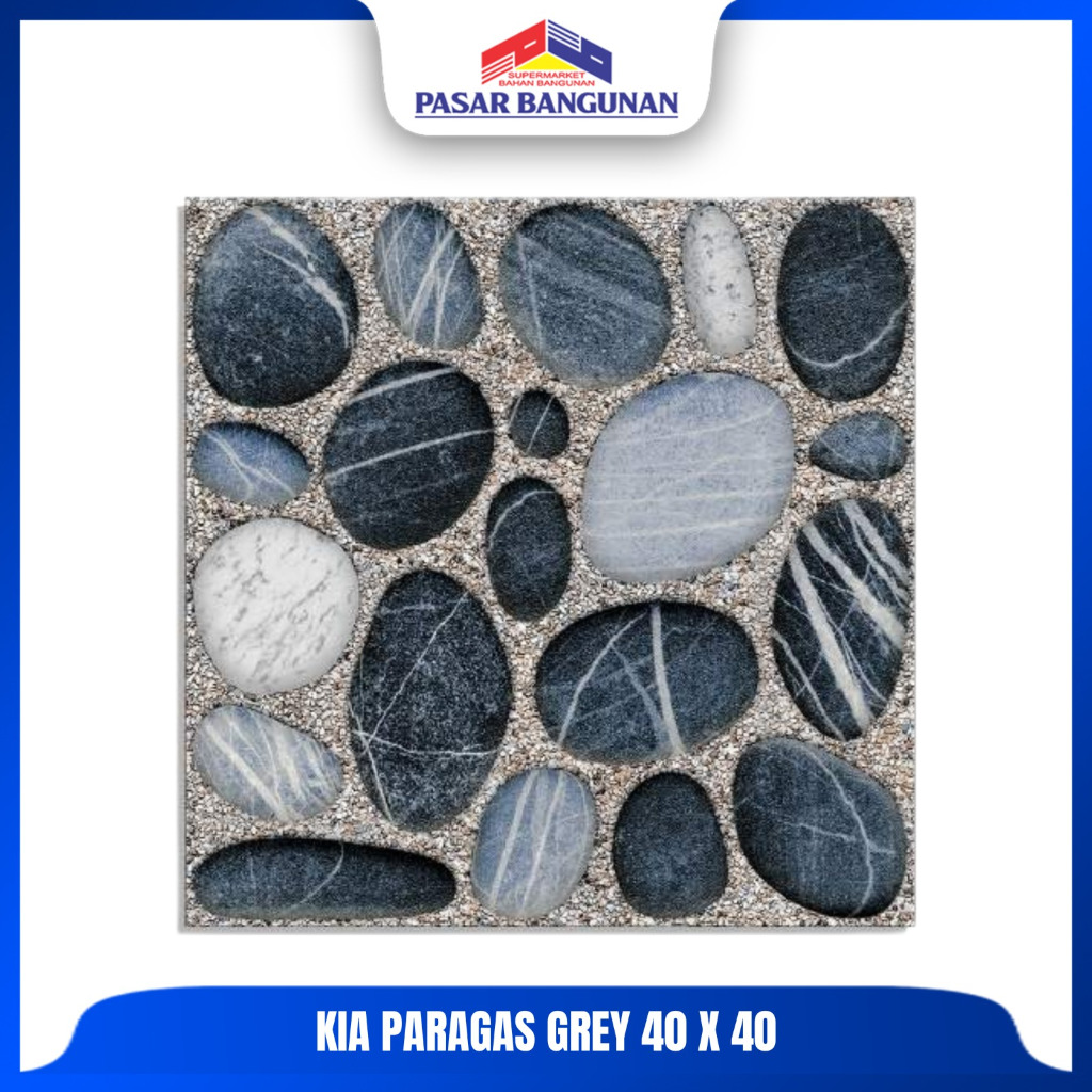 KIA Keramik Paragas Grey 40x40