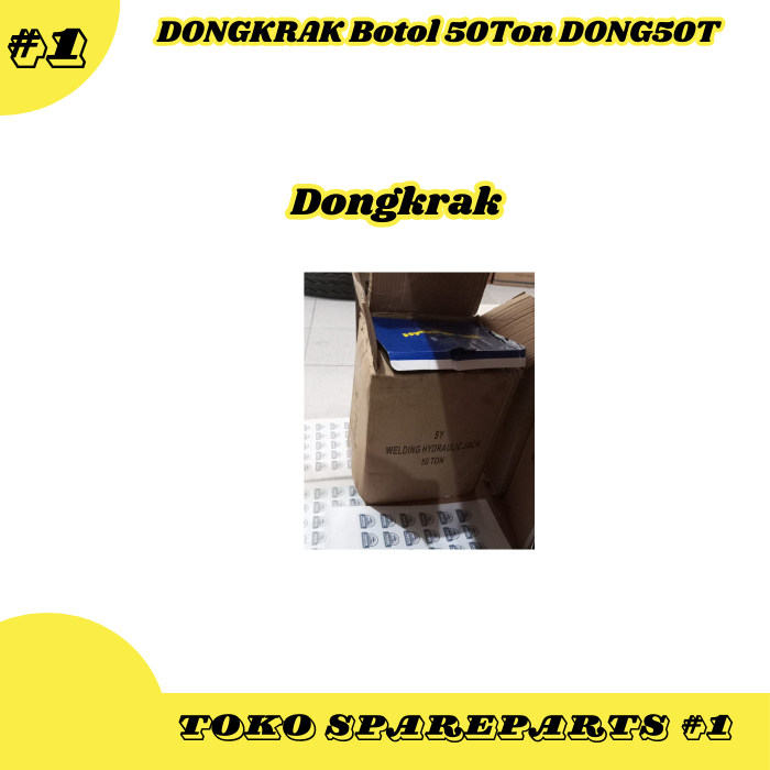 Dongkrak Botol 50 Ton (DONG50T)