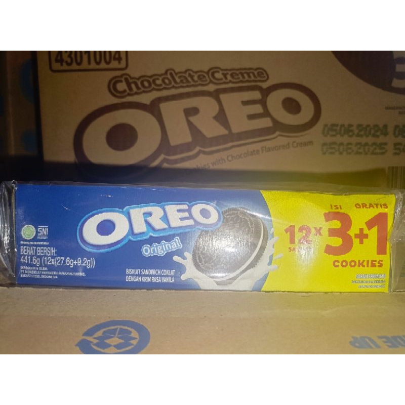 

biskuit Oreo isi 3+1 harga sama variant terbaru