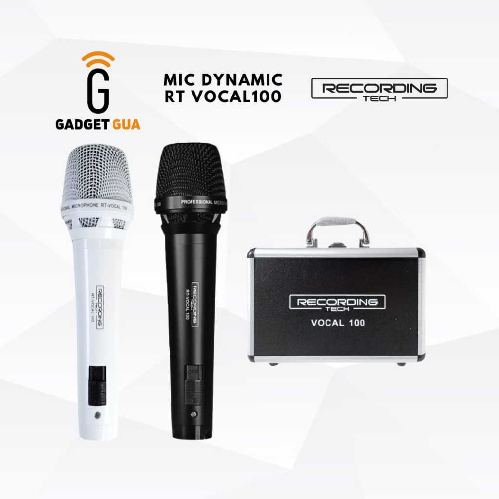 Recording Tech RT Vocal100 Professional Dynamic Mic - Mic RT Vocal 100