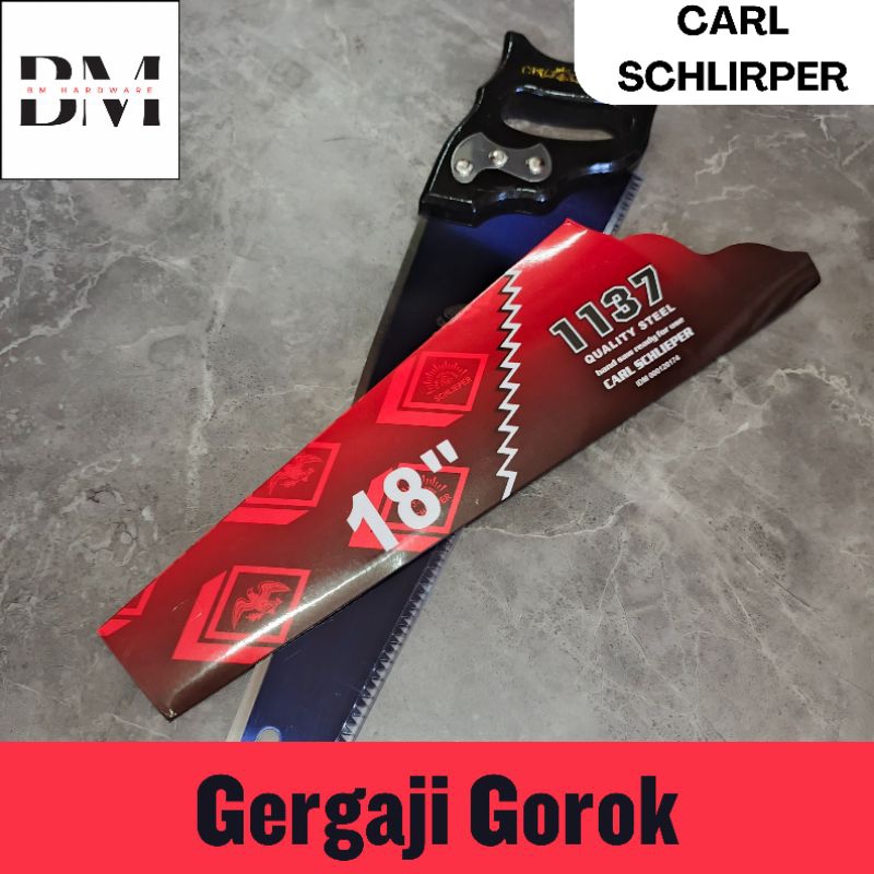 Gergaji Gorok CARL SCHLIEPER 18" (gg. Kayu)