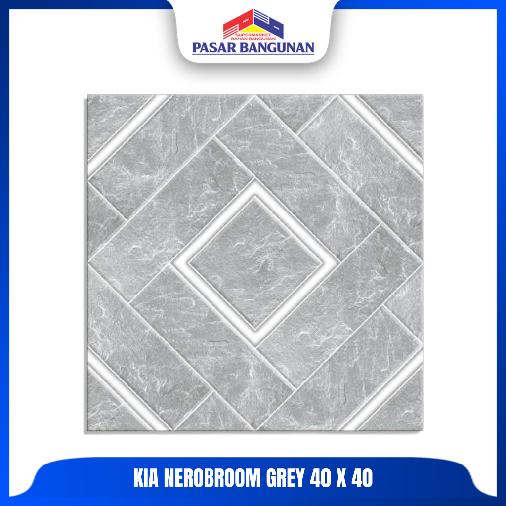 KIA Keramik Nerobroom Grey 40x40