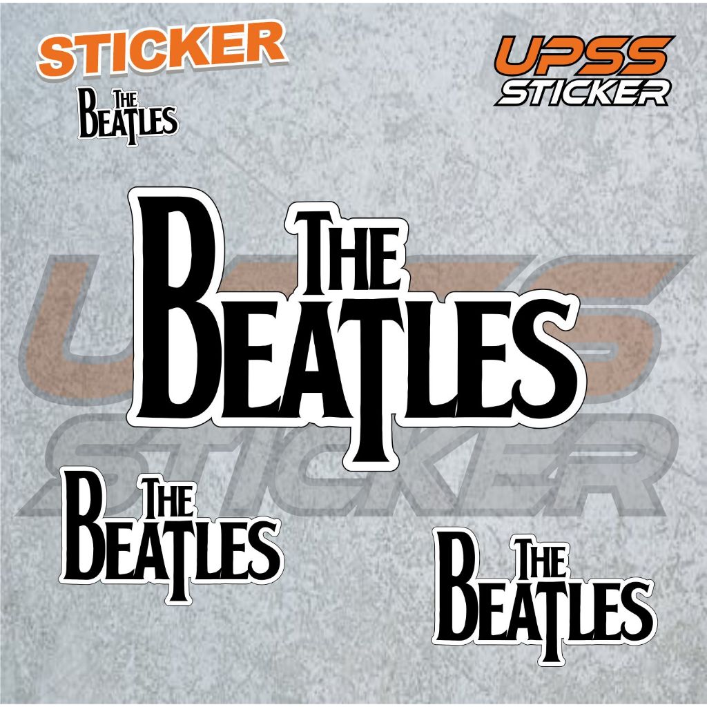 

Stiker Sticker The Beatles Case Phone Logo Brand Band Aesthetic Journal Clothing Basic Casing Striping Tempel Label Merk Dinding Graftac Vinyl High Quality decal