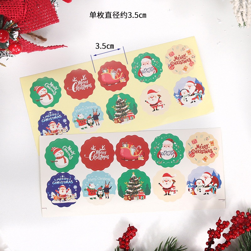 

Stiker 1 set isi 10 Edisi Merry Christmas