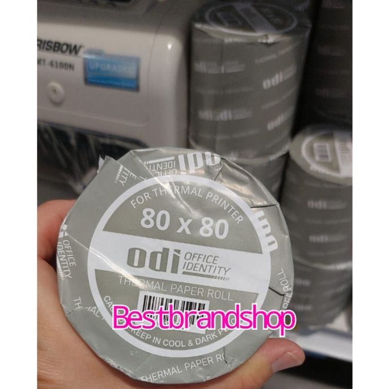 

ODI PAPER THERMAL ROLL 80x80 CM ODI KERTAS PRINTER THERMAL 80X80 CM THERMAL PAPER