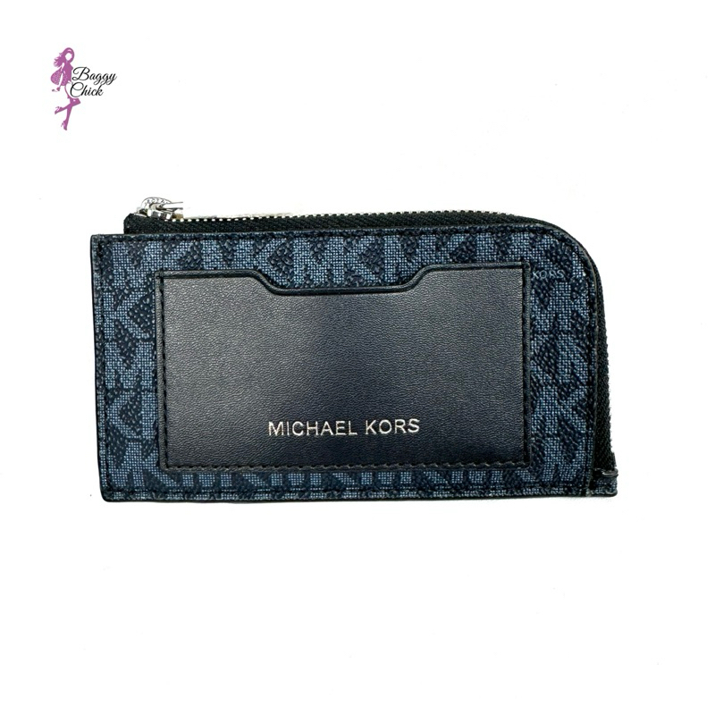 Gifting L Zip Around Card Case Wallet Admiral Blue